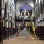 GPR survey of a cathedral nave